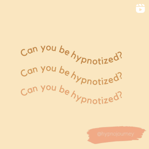 How to tell if you can be hypnotized